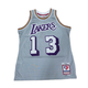 Mitchell And Ness Mitchell And Ness 75th Silver Swingman Sporttop Slvr MN4310LAL71WCMSILVS