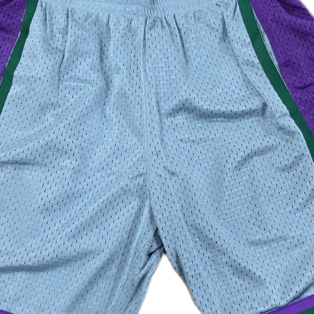 Mitchell And Ness Mitchell And Ness 75th Silver Swingman Sportshort Slvr MN4311MBU96PPPSILVS