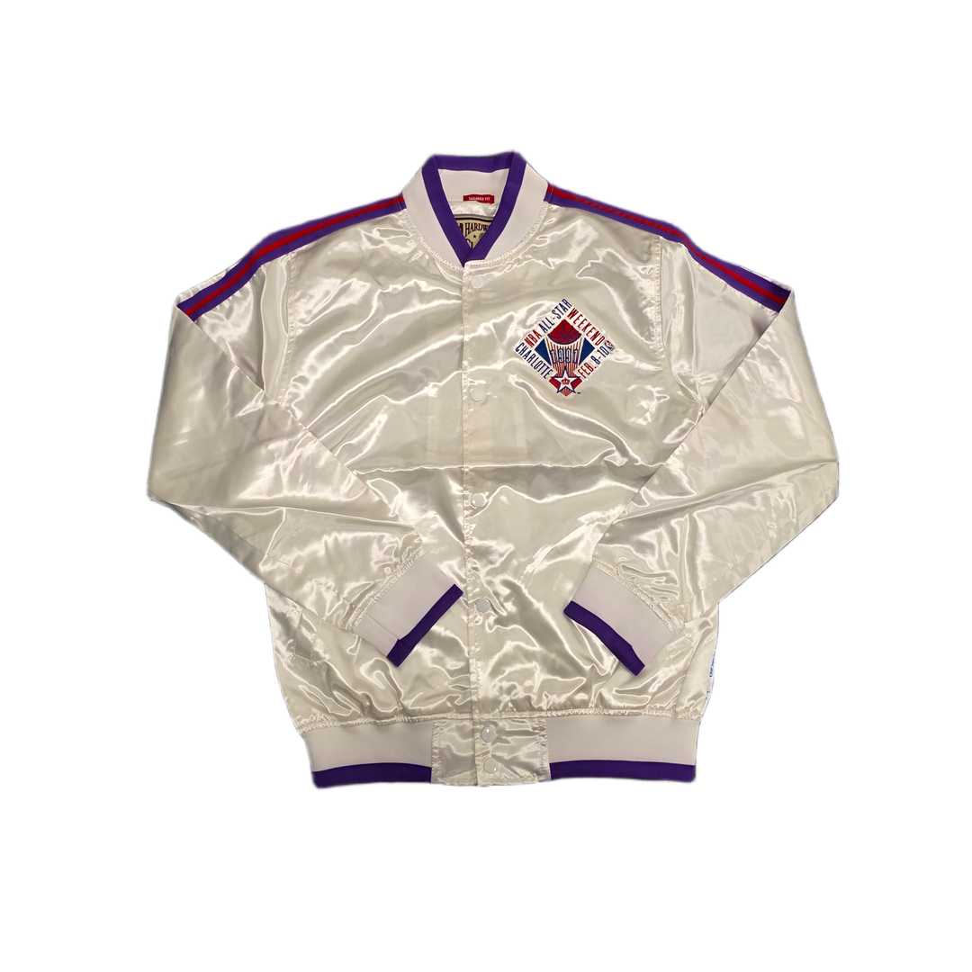 Mitchell And Ness Mitchell And Ness All Star Satin Jacke Jacket Blk MN18422ASGBLCKS