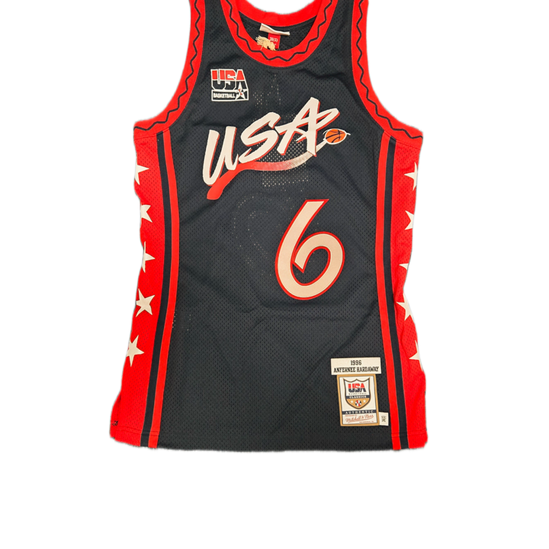 Mitchell And Ness Mitchell And Ness Auth Jersey 1996 Tea Sporttop Nvy MN19094USANAVY96PHAS