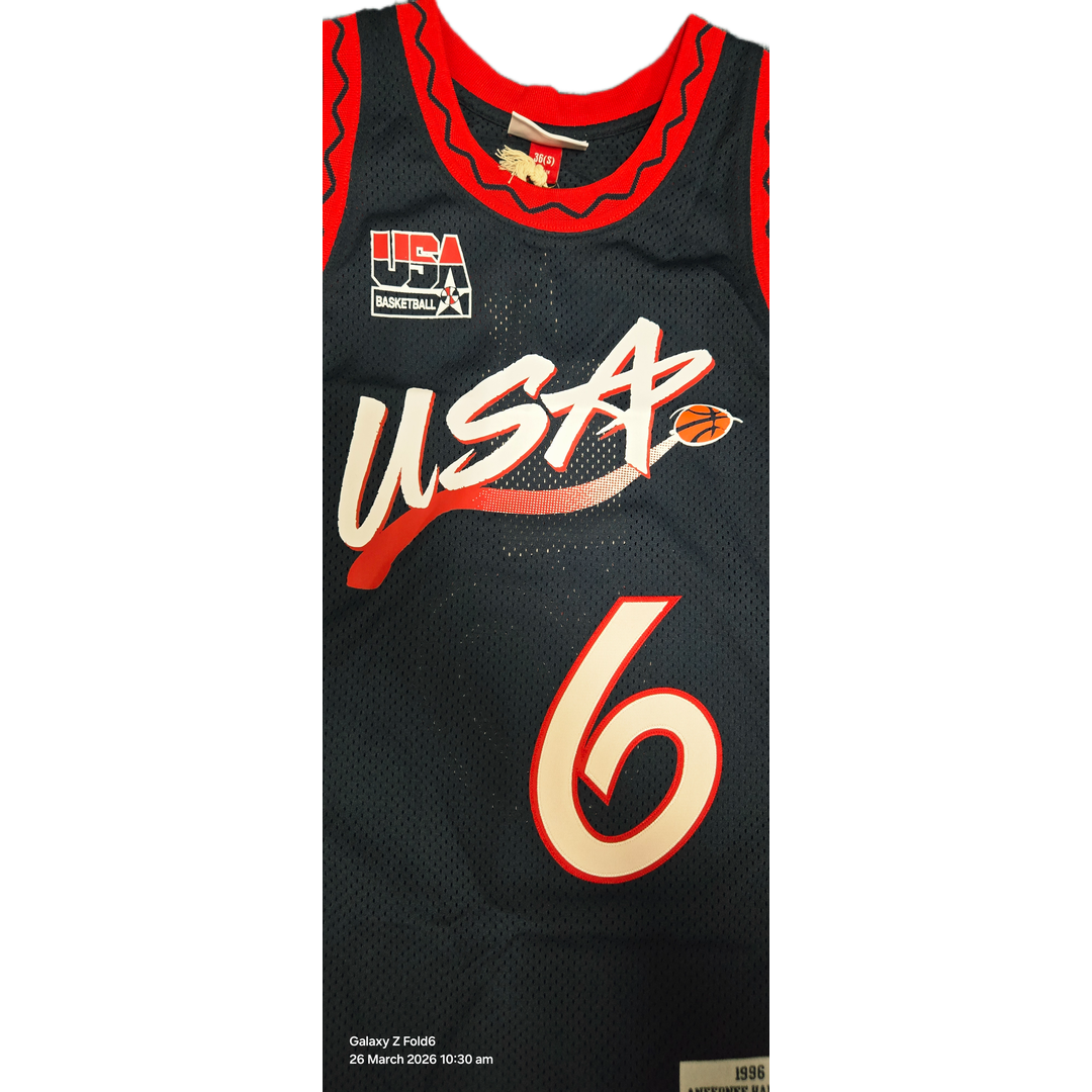 Mitchell And Ness Mitchell And Ness Auth Jersey 1996 Tea Sporttop Nvy MN19094USANAVY96PHAS