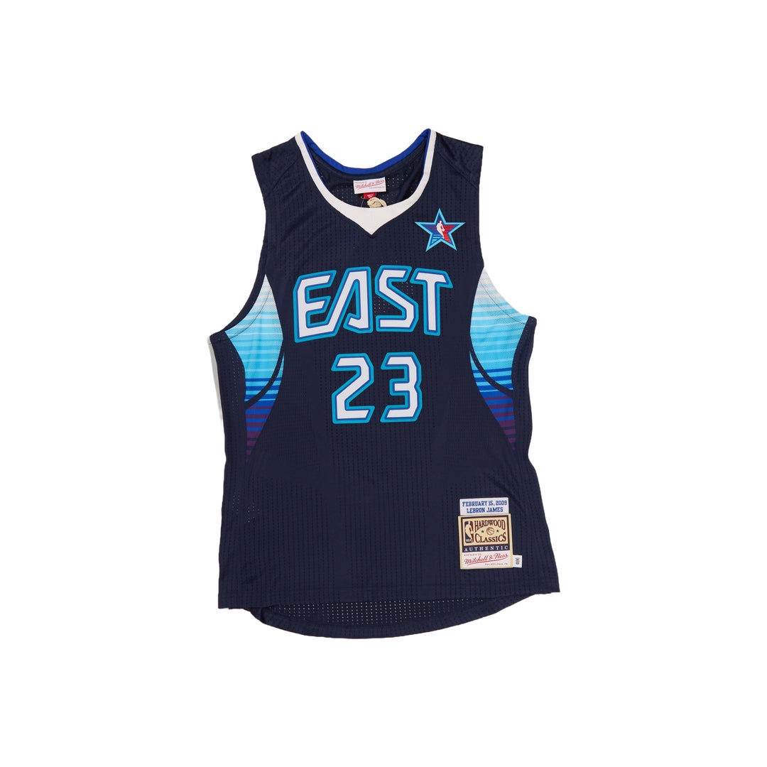 lebron mitchell and ness jersey