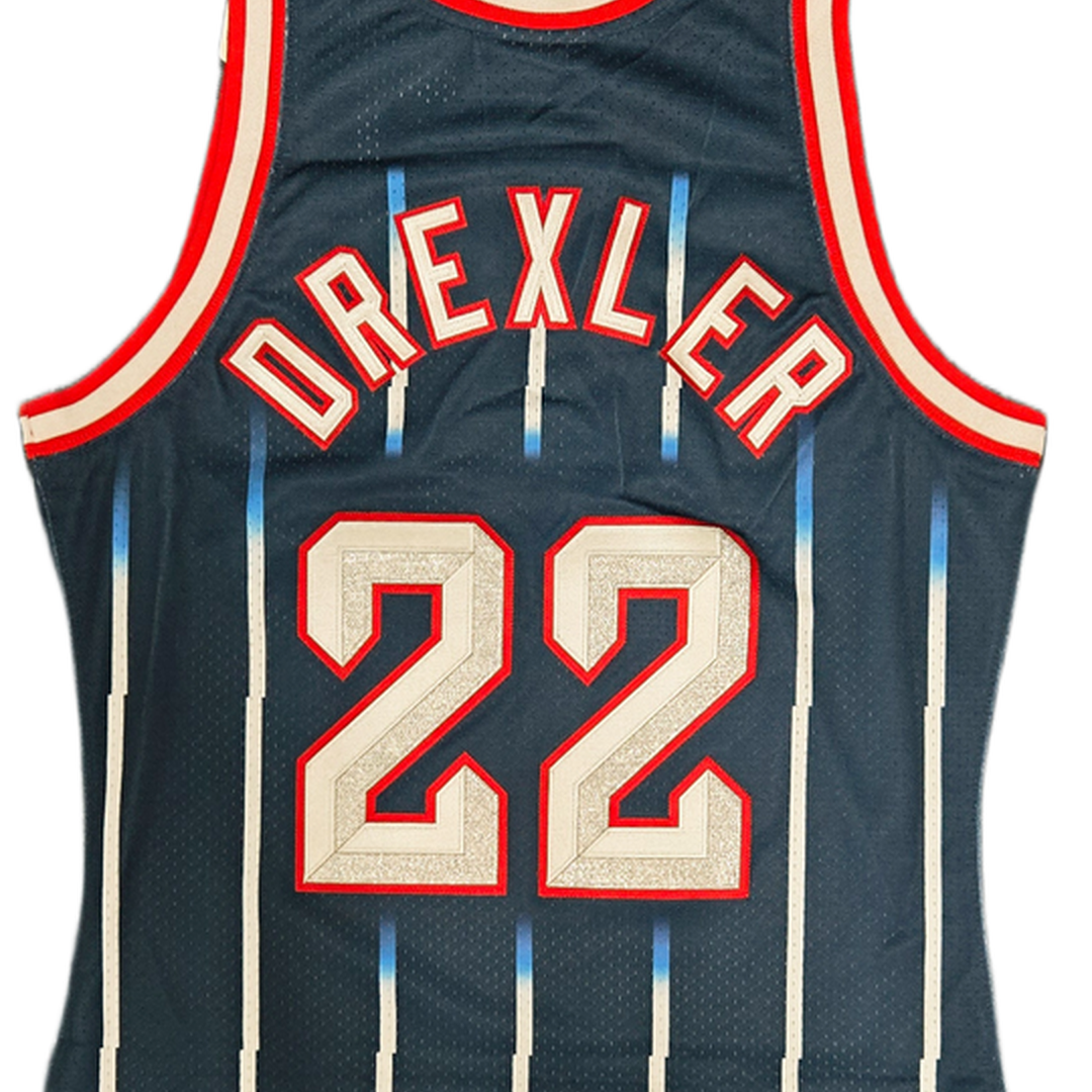 Mitchell And Ness Mitchell And Ness Auth Jersey Houston Sporttop Blu MN181722634296CDRES