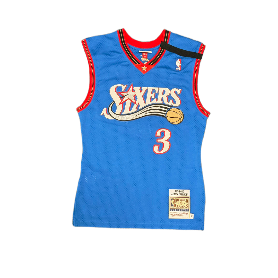 Mitchell And Ness Mitchell And Ness Auth Jersey Philadel Sporttop Blu MN18103P76ROYA99AIVS