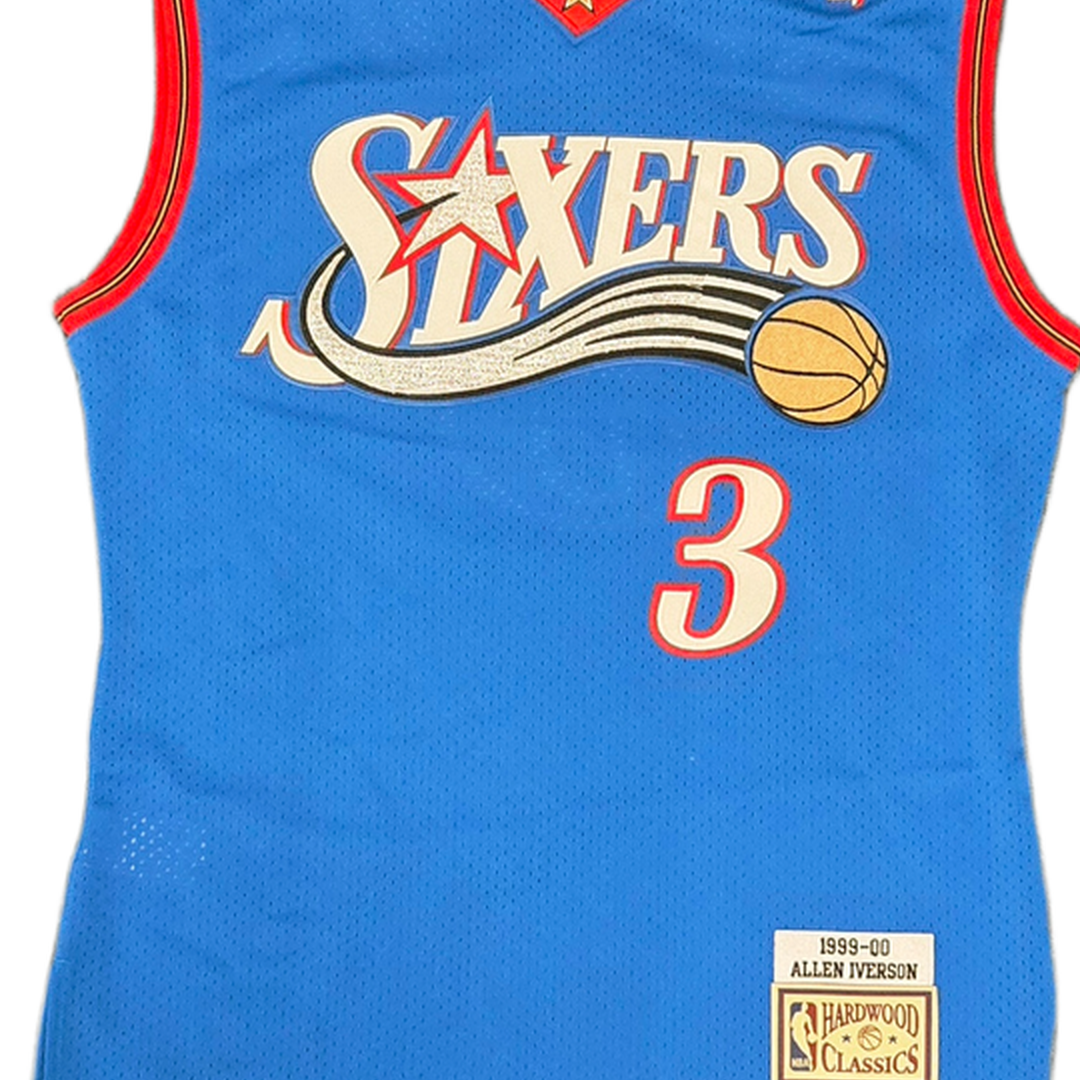 Mitchell And Ness Mitchell And Ness Auth Jersey Philadel Sporttop Blu MN18103P76ROYA99AIVS