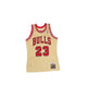 MITCHELL AND NESS Mitchell And Ness Auth Jersey Premium Sporttop Gld MN19118773CBUGOLD95MS
