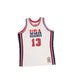 MITCHELL AND NESS Mitchell And Ness Auth Jersey Team Usa Sporttop Wt MN19081USAWHIT92CMUM