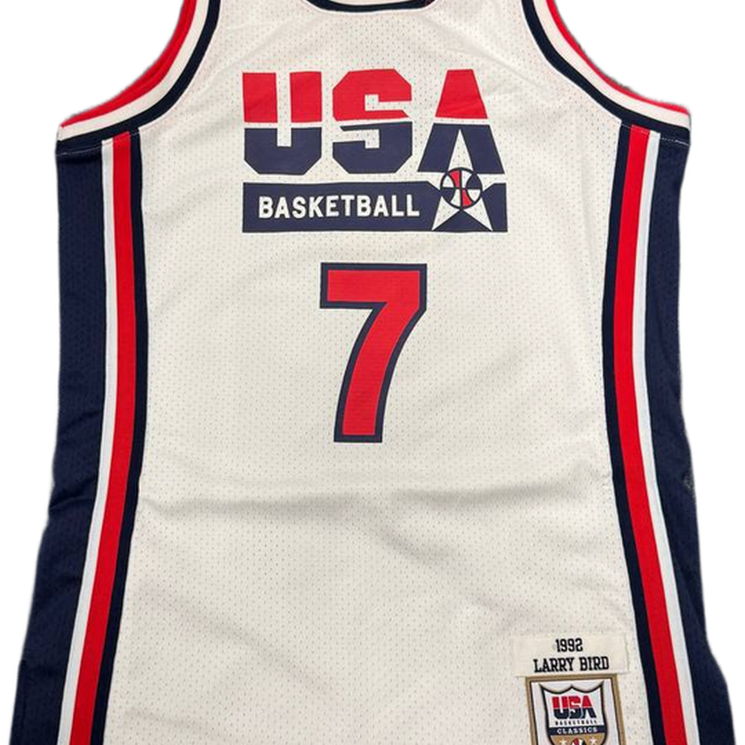 Mitchell And Ness Mitchell And Ness Auth Jersey Team Usa Sporttop Wt MN19087USAWHIT92LBIS