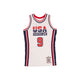 MITCHELL AND NESS Mitchell And Ness Auth Jersey Team Usa Sporttop Wt MN19089USAWHIT92MJOS