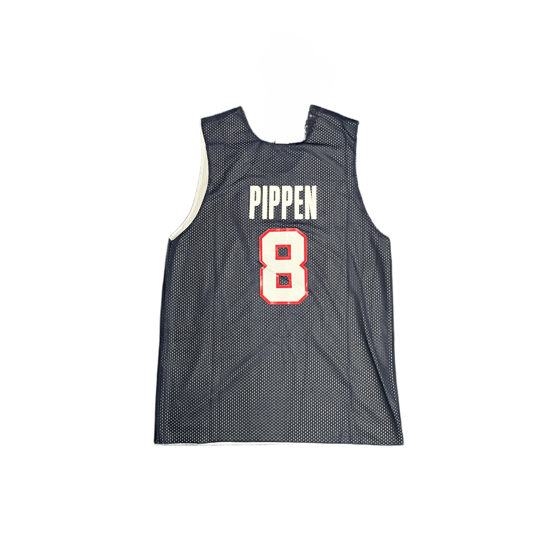 Mitchell And Ness Mitchell And Ness Auth Reversible Prac Sporttop Nvy&Wt MN19081USANYWH96SPIS