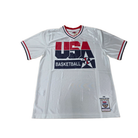 Mitchell And Ness Mitchell And Ness Authentic Shooting S Sporttop Wt MN18427USAWHIT92CLAM