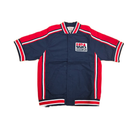Mitchell And Ness Mitchell And Ness Authentic Warm Up Ja Jacket Nvy MN18038USANAVY92SPIM
