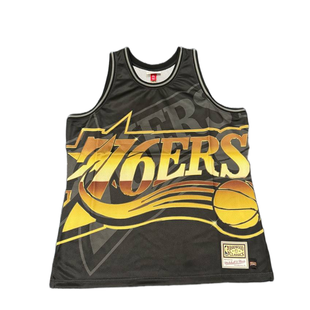 Mitchell And Ness Mitchell And Ness Big Face 4.0 Fashion Sporttop Blk MN1258P76YYPPPBLCKS