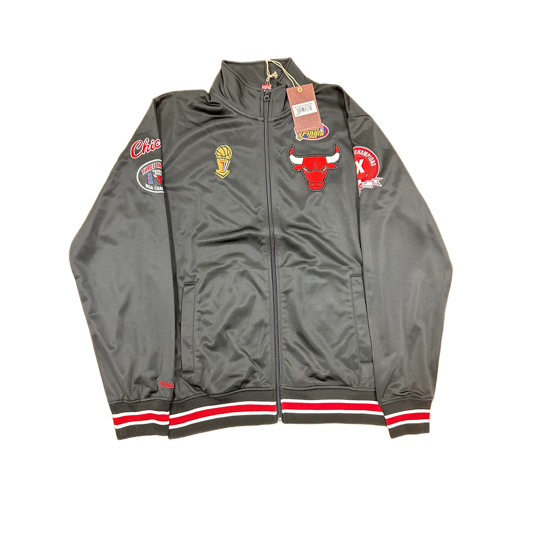 Mitchell And Ness Mitchell And Ness Champ City Track Jac Jacket Blk MN3238CBUYYPPPBLCKS