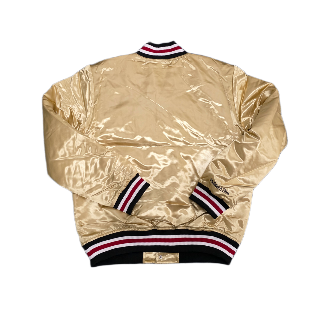 Mitchell And Ness Mitchell And Ness Championship Game Sa Jacket Beige MN18042CBUBEIGS