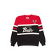 MITCHELL AND NESS Mitchell And Ness Head Coach Crew Chic Sporttop Blk MN18014CBUBLCKM