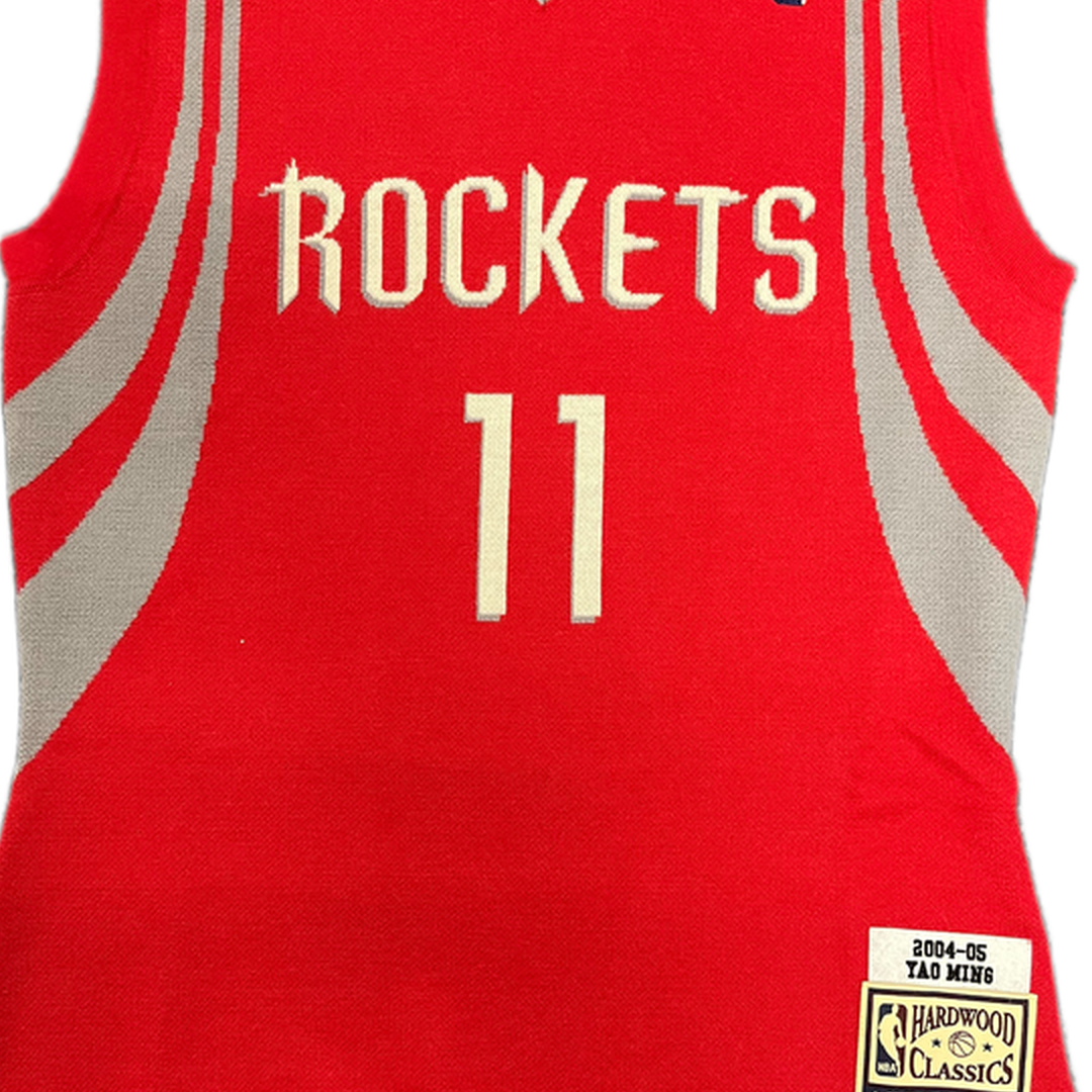 Mitchell And Ness Mitchell And Ness Houston Rockets Wool Sporttop Rd MN18069HRORED104YMIM