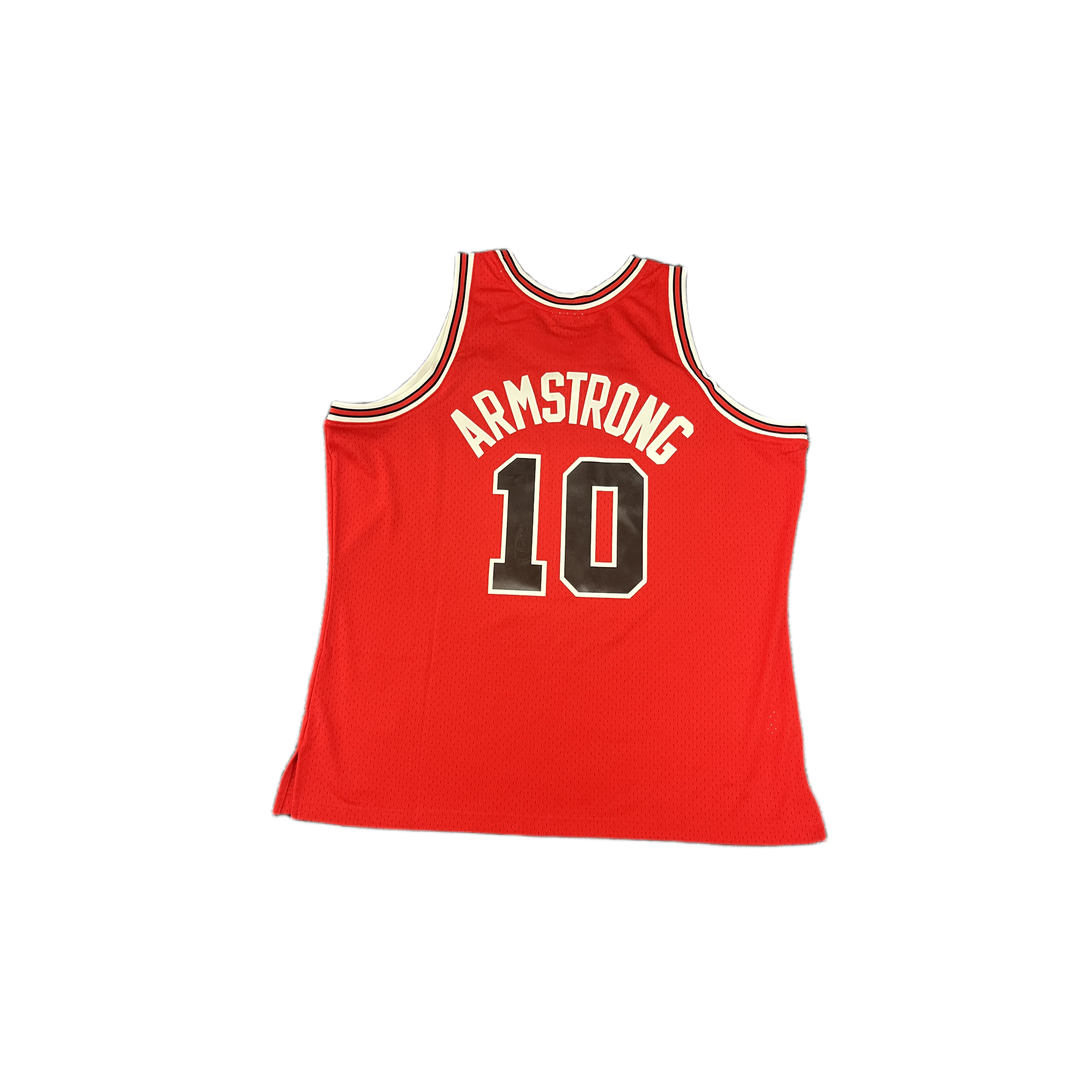 Mitchell And Ness Mitchell And Ness Leading Scorcer Flee Fleecejkt Red MN18025P76SCBULLS