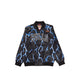 MITCHELL AND NESS Mitchell And Ness Lightning Satin Jack Jacket Prpl&Blk MN18006CBUPTBKM