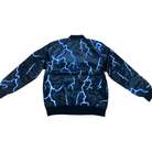 Mitchell And Ness Mitchell And Ness Lightning Satin Jack Jacket Prpl&Blk MN18006LALPTBKM
