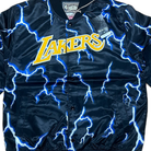 Mitchell And Ness Mitchell And Ness Lightning Satin Jack Jacket Prpl&Blk MN18006LALPTBKM