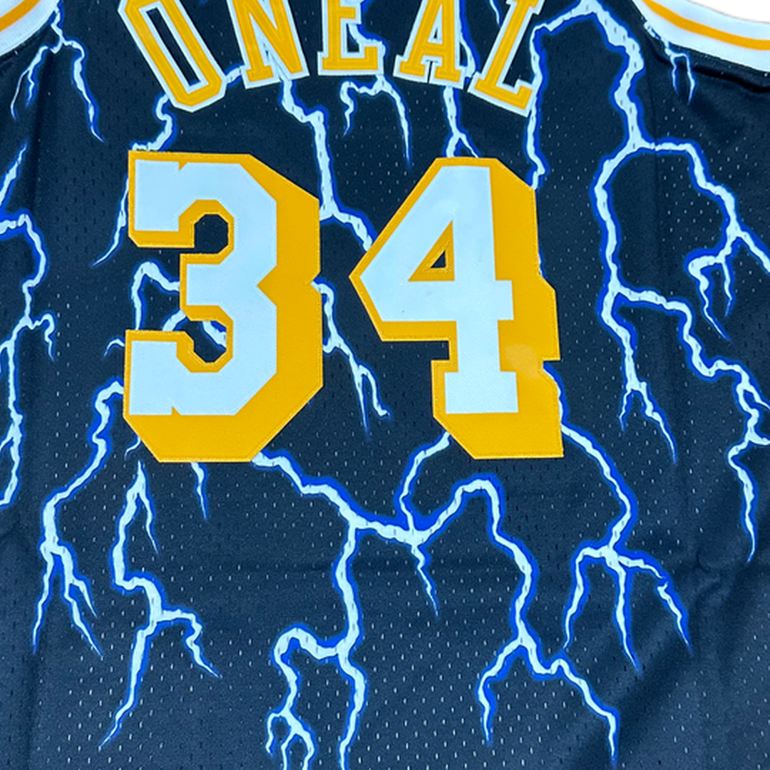 Mitchell And Ness Mitchell And Ness Lightning Swing Jers Sporttop Prpl&Blk MN18008LALPTBKM