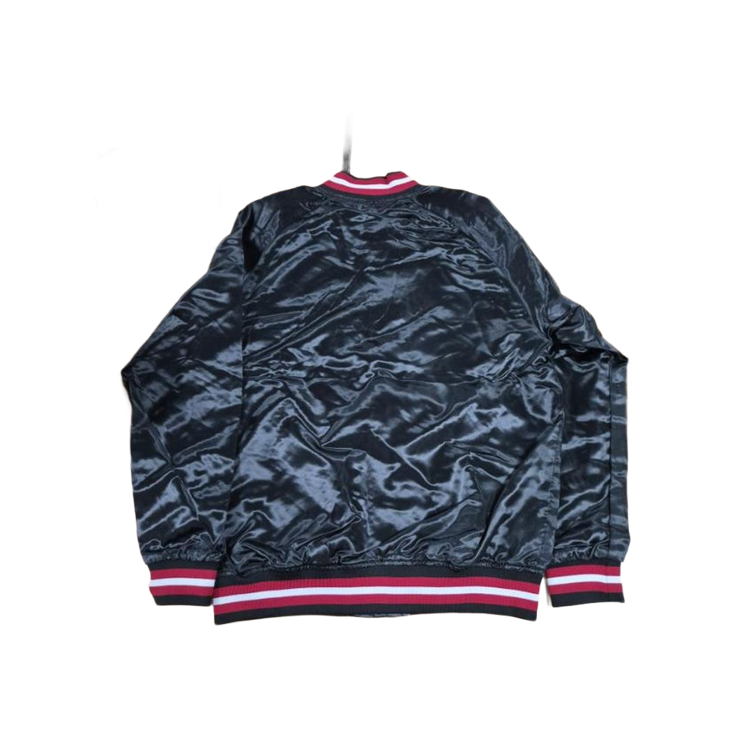Mitchell And Ness Mitchell And Ness Lt. Weight Satin Jac Jacket Blk MN18013CBUBLCK1S