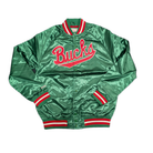 Mitchell And Ness Mitchell And Ness Lt.Weight Satin Jack Jacket Gn MN18013MBUGREN1S