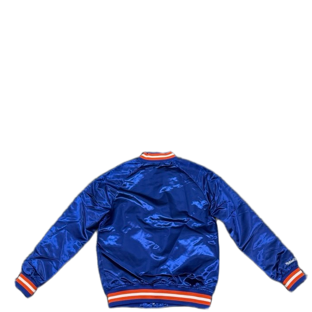 Mitchell And Ness Mitchell And Ness Lt.Weight Satin Jack Jacket Blu MN18013NYKROYA1S