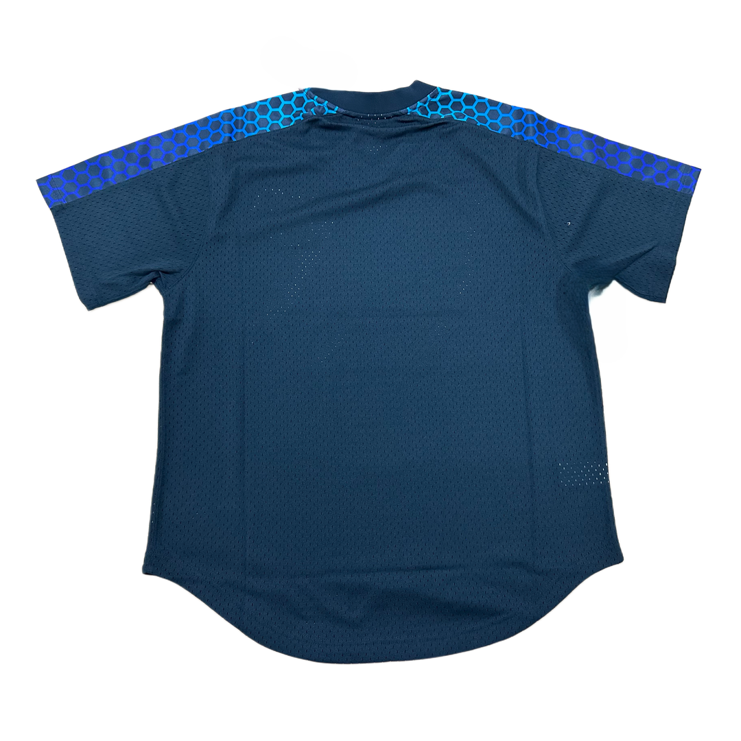 Mitchell And Ness Mitchell And Ness Mesh V Neck Charlott Sporttop Blk MN182BA85CWCHOKCOJBLKM
