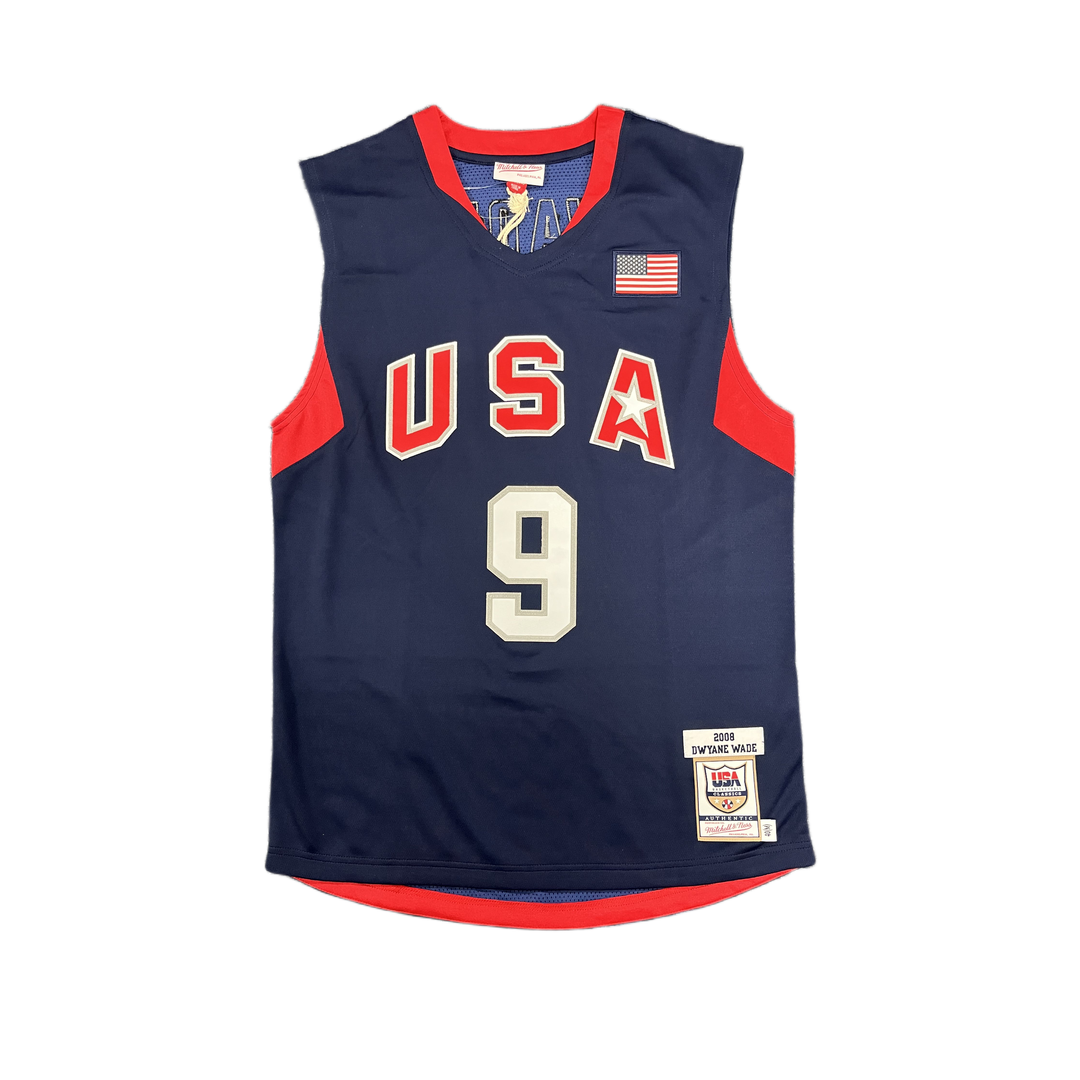Mitchell And Ness Mitchell And Ness Nba Dark Jersey Usa Sporttop Nvy MN44385USA08DWANAVYS