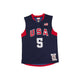 MITCHELL AND NESS Mitchell And Ness Nba Dark Jersey Usa Sporttop Nvy MN44384USA08JKINAVYS