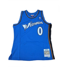Mitchell And Ness Mitchell And Ness Nba Dark Jersey Wiza Sporttop Blu WWI04GARBLUE