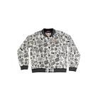 Mitchell And Ness Mitchell And Ness Nba W Doodle Satin J Jacket Gld MN1272LALYYPPPPTWHS