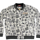 Mitchell And Ness Mitchell And Ness Nba W Doodle Satin J Jacket Gld MN1272LALYYPPPPTWHS