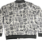 Mitchell And Ness Mitchell And Ness Nba W Doodle Satin J Jacket Gld MN1272LALYYPPPPTWHS