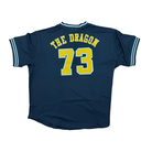 Mitchell And Ness Mitchell And Ness Script Dragon '73 Pu Sporttop Blk MN21200CLBBLCKS