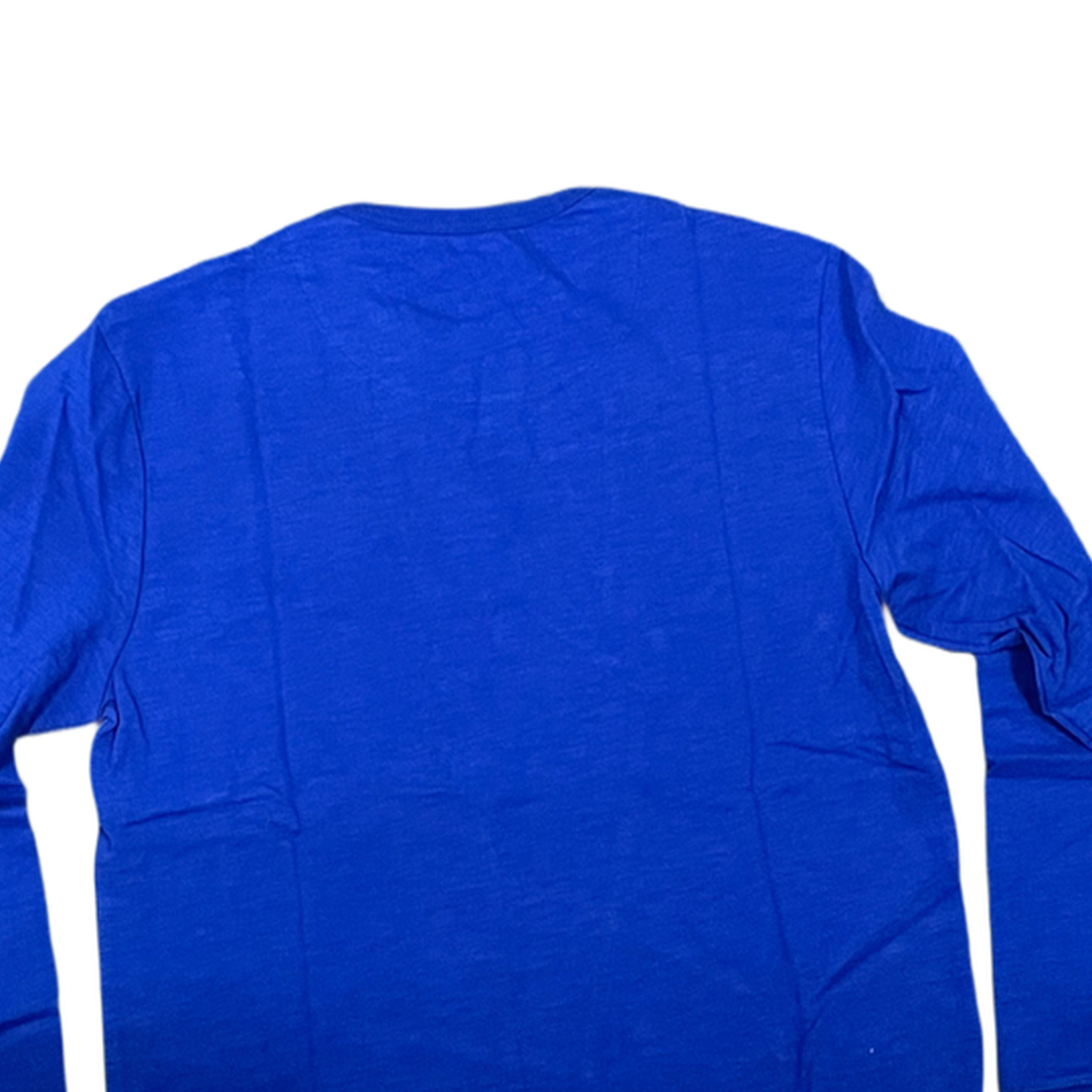 Mitchell And Ness Mitchell And Ness Slub Ls Tee Philadel Sporttop Blu MN18010P76ROYA1S