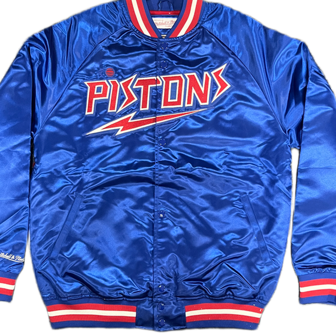 Mitchell And Ness Mitchell And Ness Spec. Script Lt Weig Jacket Blk MN18019PTBBLCKM