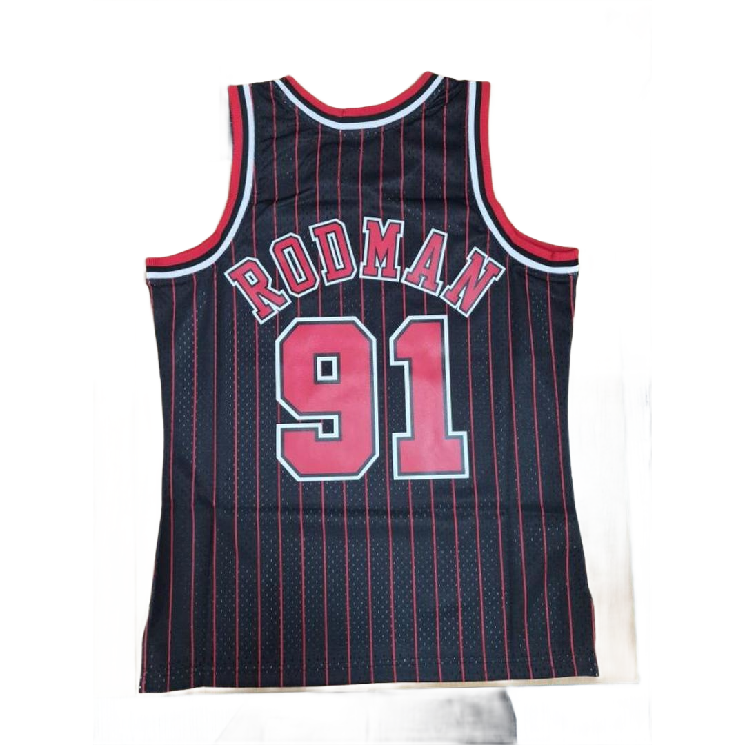 Mitchell And Ness Mitchell And Ness Swing Jersey Chicago Sporttop Blk MN18150CBUBLCKDRD95M