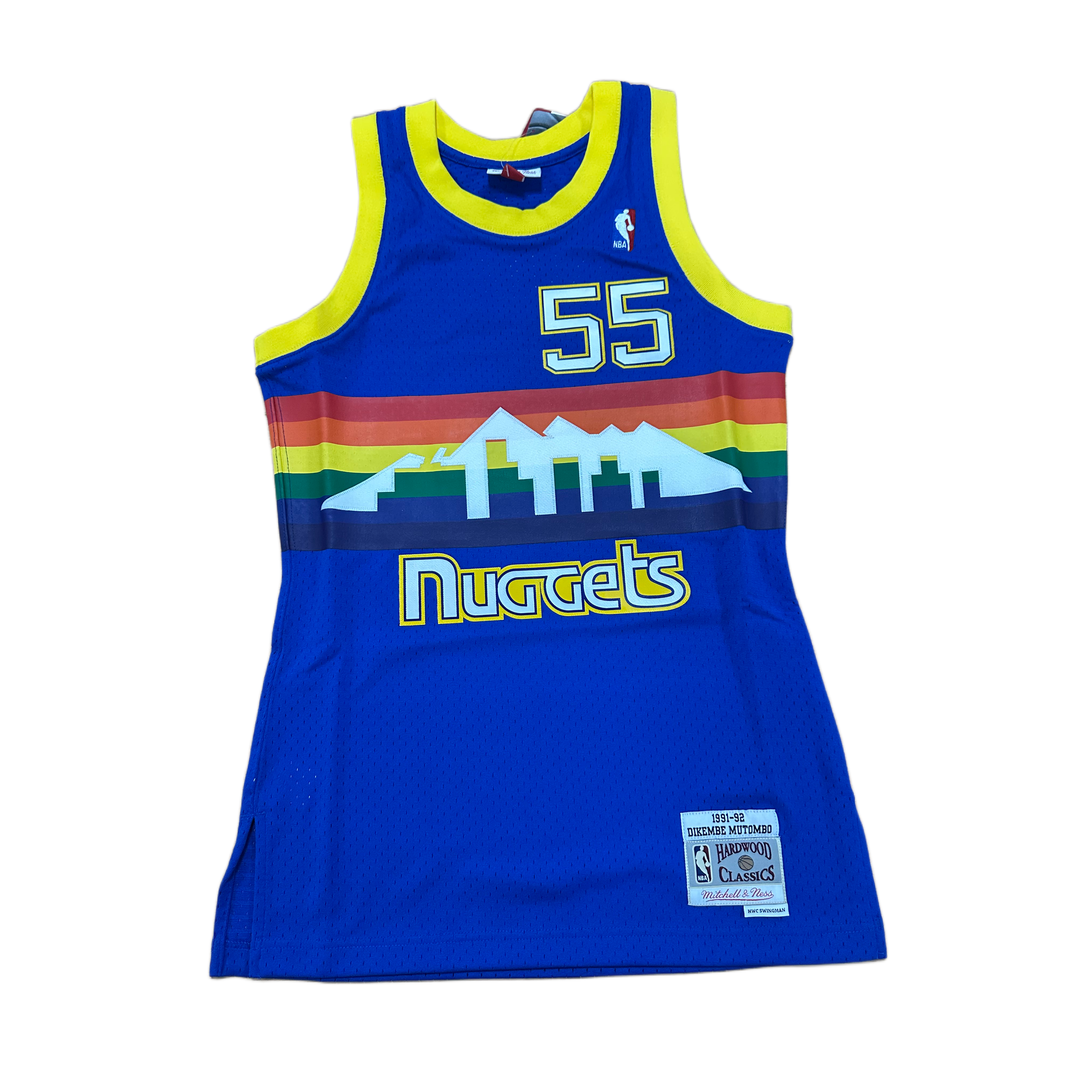 Mitchell And Ness Mitchell And Ness Swing Jersey Denver Sporttop Blu MN182353J309FGYC8MROYS