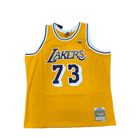 Mitchell And Ness Mitchell And Ness Swing Jersey Los Ang Sporttop Gld MN20064LALGOLD98DRDS