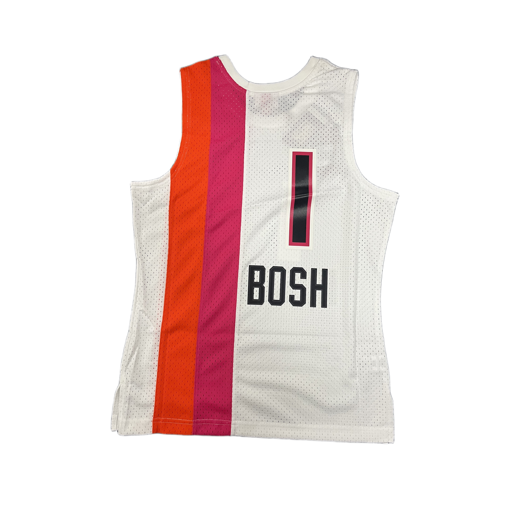 Mitchell And Ness Mitchell And Ness Swing Jersey Miami H Sporttop Wt MN20056MHEWHIT11CBOS