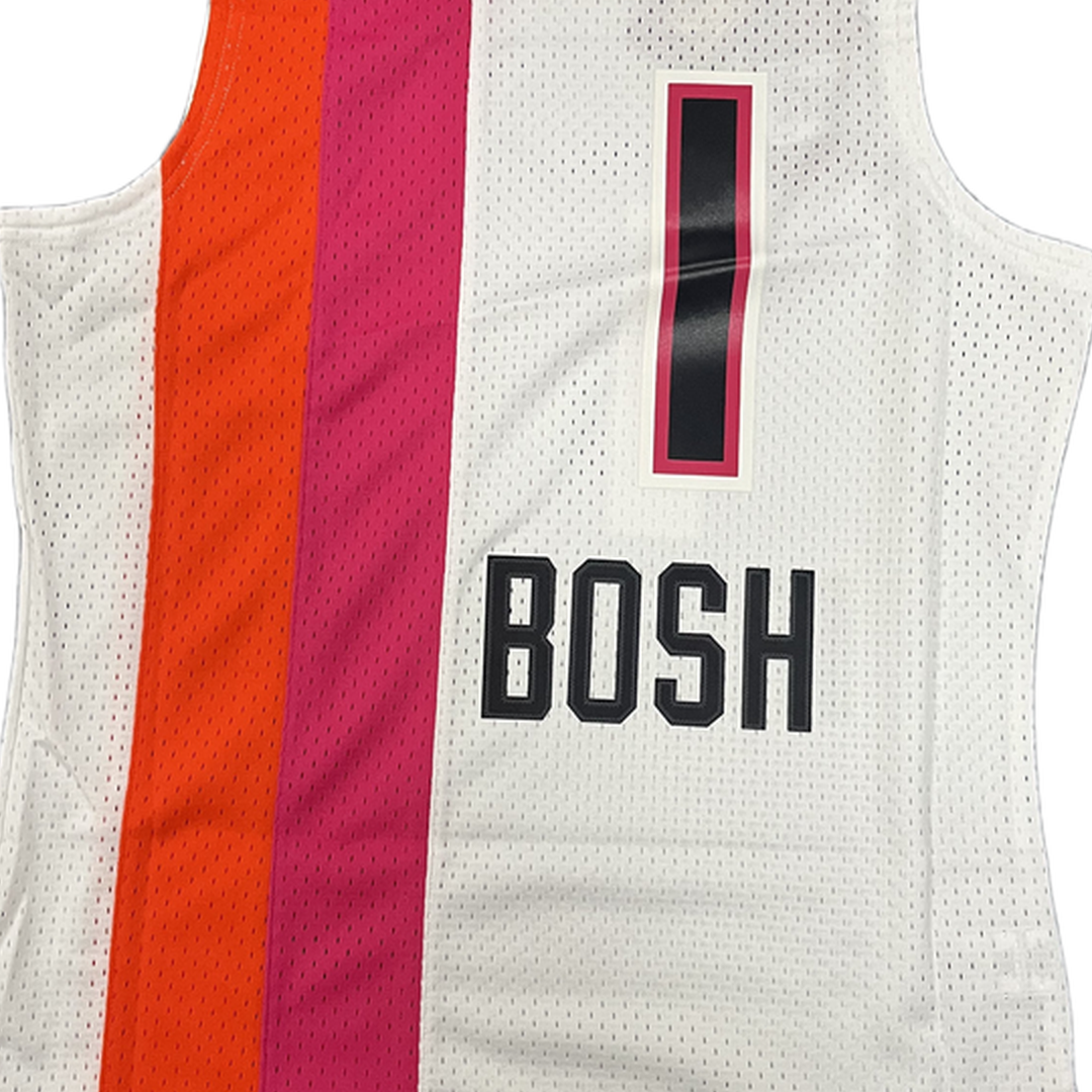 Mitchell And Ness Mitchell And Ness Swing Jersey Miami H Sporttop Wt MN20056MHEWHIT11CBOS