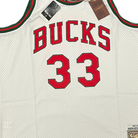 Mitchell And Ness Mitchell And Ness Swing Jersey Milwauk Sporttop Wt MN18108BUWHIT71KABS