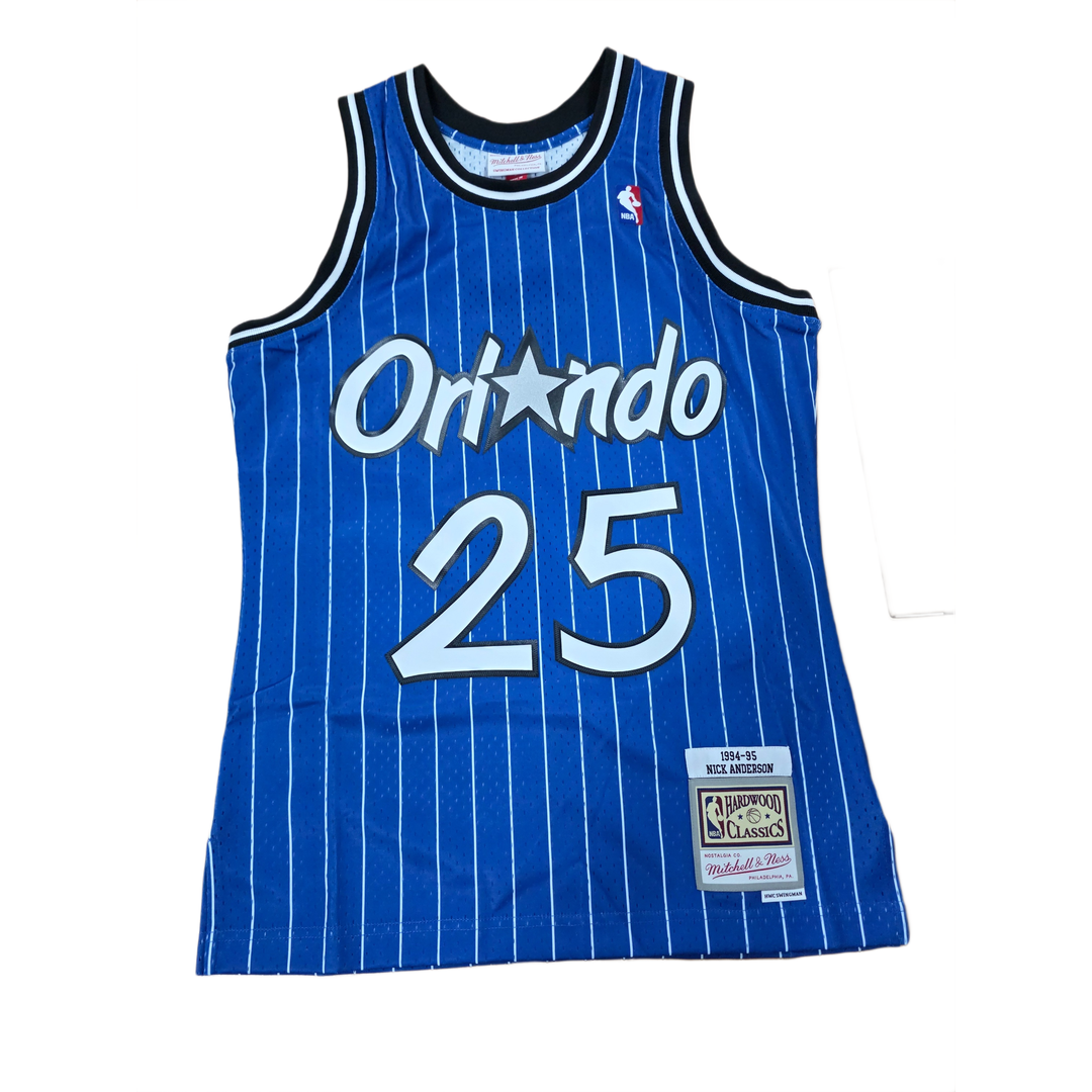 Mitchell And Ness Mitchell And Ness Swing Jersey Orlando Sporttop Blu MN19107OMAROYA94NANS