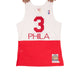MITCHELL AND NESS Mitchell And Ness Swing Jersey Philade Sporttop Rd MN19165P76WHRD03AIVL