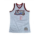 Mitchell And Ness Mitchell And Ness Swing Jersey Platinu Sporttop Slvr MN18476P76SILV97AIVS