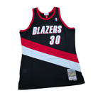 Mitchell And Ness Mitchell And Ness Swing Jersey Portlan Sporttop Blk MN19246PTBBLCK99RWAL