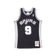 MITCHELL AND NESS Mitchell And Ness Swing Jersey San Ant Sporttop Blk MN19018ASBLCK01TPAM